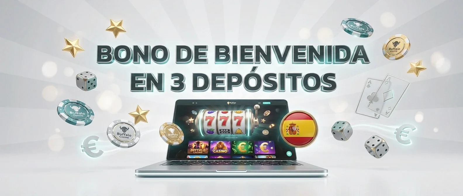 BONO DE BIENVENIDAEN 3 DEPÓSITOS